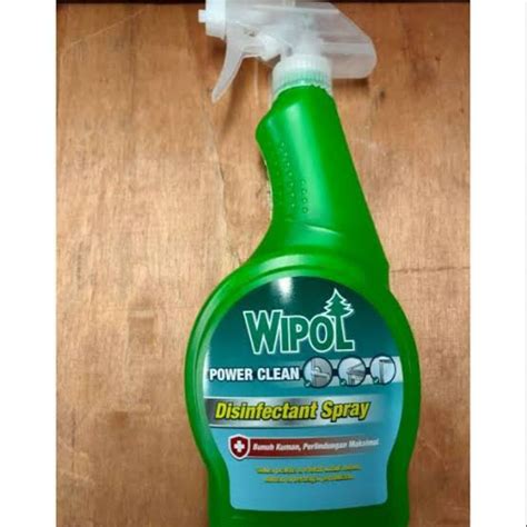 Jual Wipol Power Clean Disinfectant Spray 500ml Shopee Indonesia