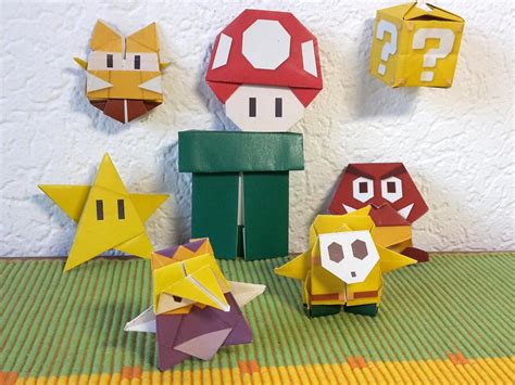 How to Make Origami Mario: Step-by-Step Instructions – all about origami
