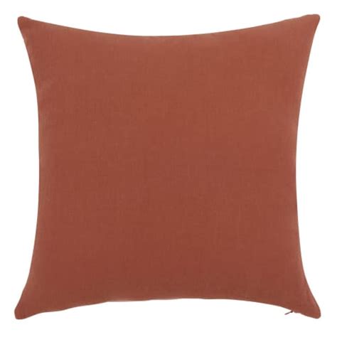 Housse De Coussin En Coton Vieux Rose 40x40 Tommaso Maisons Du Monde