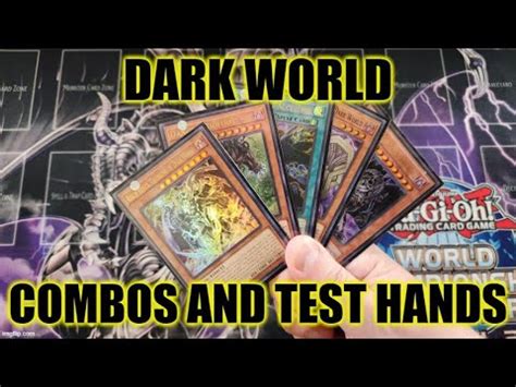 HOW TO PLAY A DARK WORLD DECK COMBOS AND TEST HANDS FEBRUARY 2023