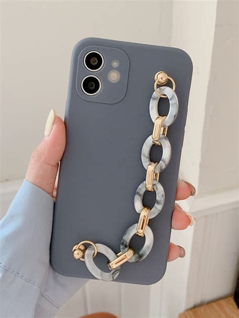 Chain Hand Strap Phone Case Girly Phone Cases Phone Cases Branded