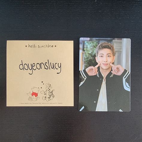 Bts Rm Permission To Dance In Seoul Mini Photocard Kpc Mall