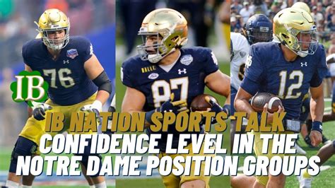 Ib Nation Sports Talk Notre Dame Football Offensive Position Group