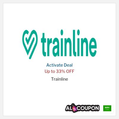 Trainline Sale Promo Codes Coupons Saudi Arabia