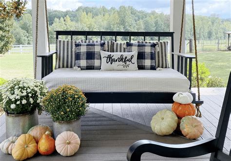 Farmhouse Fall Porch Decor Guide - The Porch N Patio