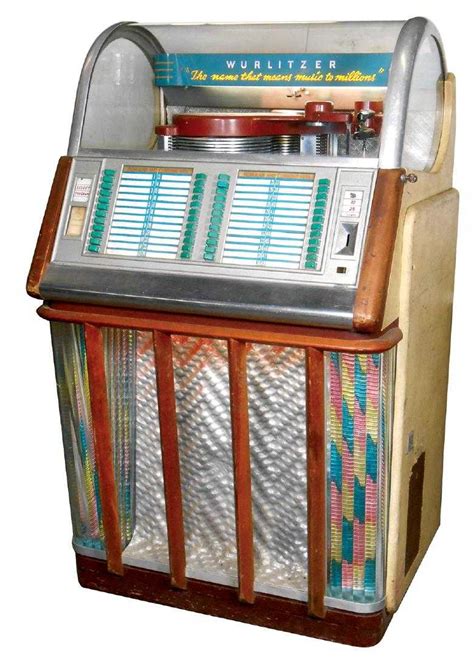 Coin Operated Jukebox Wurlitzer Model 1650 C1954