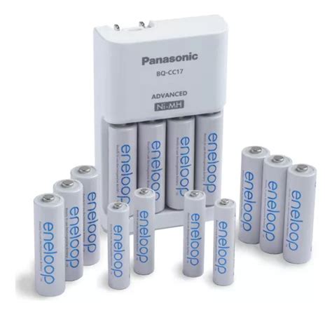 Panasonic Eneloop Paquete De Baterías Recargables 10 Aa Meses Sin