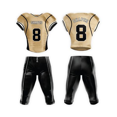 Custom Football Uniforms | Shapes Fightwear