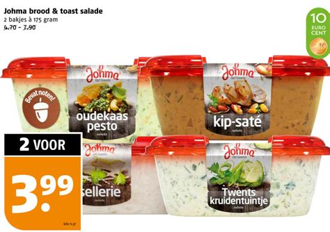 Johma Salade Folder Aanbieding Bij Poiesz Details