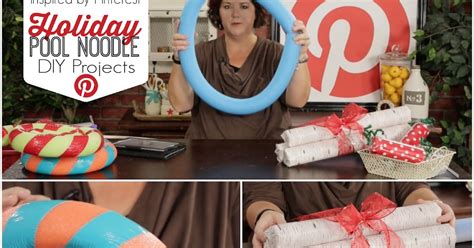 Allred Design Blog Inspired By Pinterest Pool Noodle For Holidays DIY