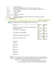 Review Test Submission W Placement Administration Sections Root