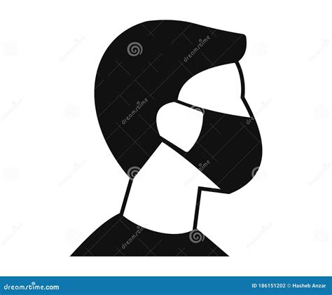 Face Mask Icon Or Mask Symbol Sign Vector Stock Vector Illustration