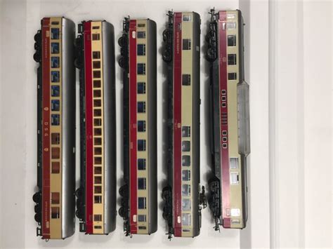 Roco Fleischmann H0 5 Pieces Rheingold Passenger Set Catawiki