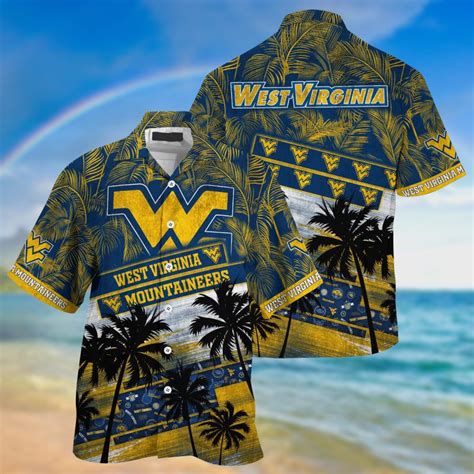 West Virginia Mountaineers Ncaa Trending Summer Hawaiian Shirt Design