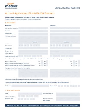 Fillable Online This Isa Transfer Form Kingdom Bank Fax Email Print