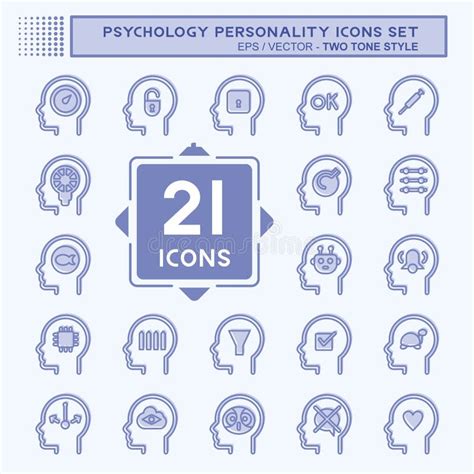 Icon Set Psychology Personality Related To Psychology Personality