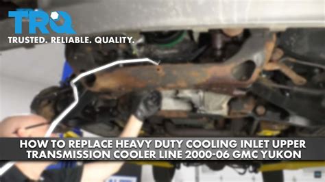 How To Replace Heavy Duty Cooling Inlet Upper Transmission Cooler Line