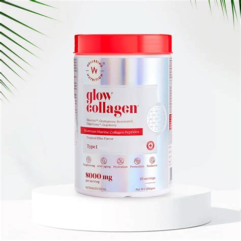 Glow Collagen For Healthy Skin Collagen Peptides Wellbeing