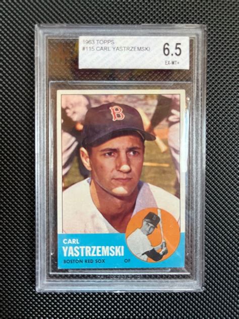 Topps Carl Yastrzemski Bvg Ebay