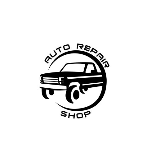 Auto Repair Shop Logo on Behance