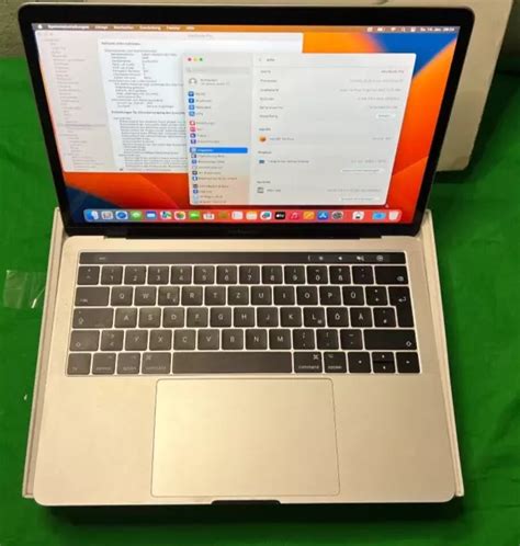 Macbook Pro 133 Pulgadas Touch Bar 2017 256 Gb Ssd Intel Core I5 8 Gb Ram Eur 28400