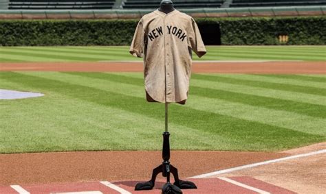 Babe Ruth Jersey Shatters Sports Memorabilia Auction Record