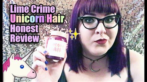 Lime Crime Unicorn Hair 🦄 Honest Review Youtube