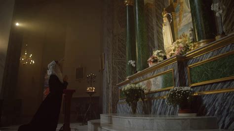 Priest Praying Church Altar Standing Stock Footage SBV-348723175 ...