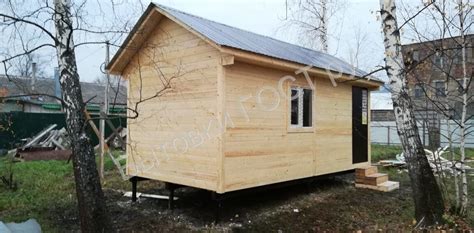 Бытовка 6 на 3 стандарт как мини домик