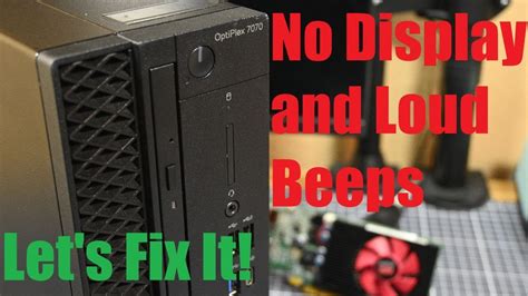 This Optiplex 7070 Doesn T Post Properly Let S Fix It Youtube