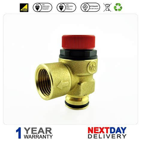 Alpha 3 Bar Pressure Relief Valve Prv 1011126 National Boiler Spares