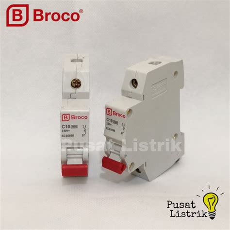 Jual Mcb Phase A Broco Pemutus Arus Listrik Ampere Broco