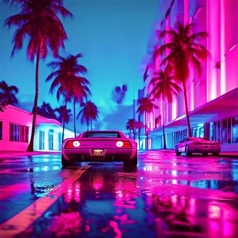 Miami-inspired Vice City from GTA by Lalchawii Chawii - Playground