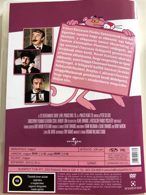 The Return of the Pink Panther DVD 1975 A rózsaszín párduc visszatér