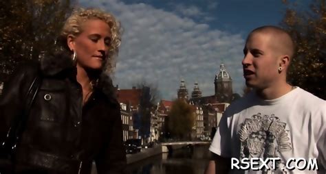 Spicy Brunette Bimbo Laura Gets Body Caressed Well