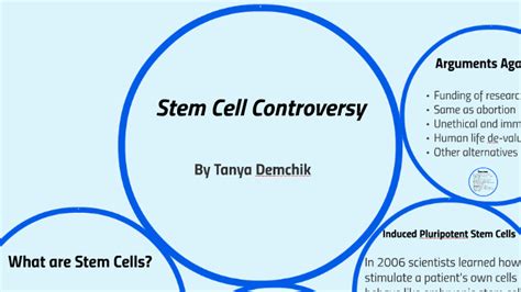 Stem Cell Controversy By Tanya Demchik On Prezi