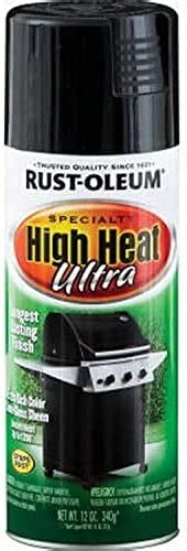 Rust Oleum Paint High Heat Ultra Enamel Spray Black Ounce