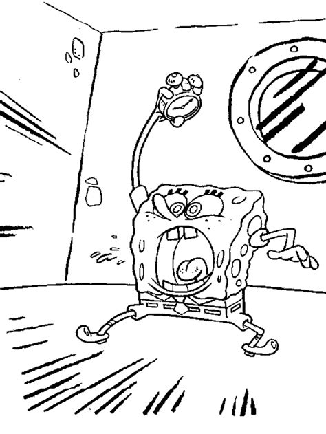 Spongebob Coloring Pages Pictures To Color With Spongebob And