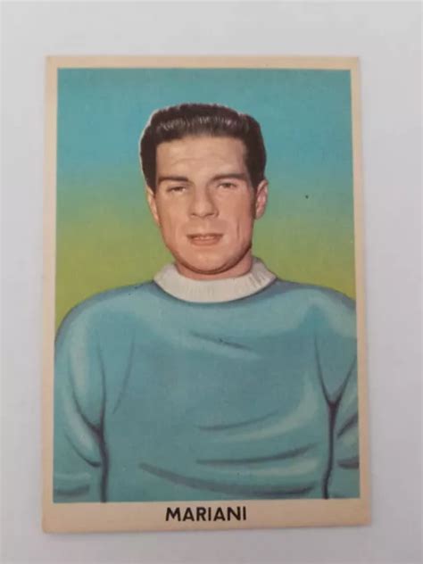 FIGURINA SIDAM IL Calcio Italiano 1960 61 Mariani Lazio N