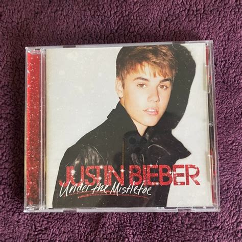 Justin Bieber Under The Mistletoe Album Cover