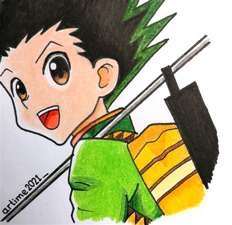 Heard Hxh Might Be Coming Back🤞 So Did A Simple Gon Drawing