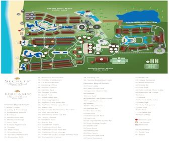 Resort Map | Secrets Royal Beach | Punta Cana, D.R.