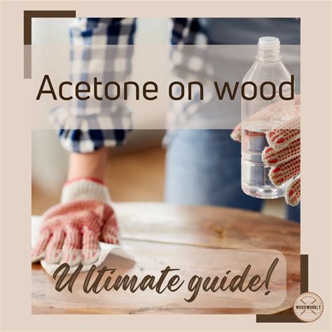 how to fix acetone on wood