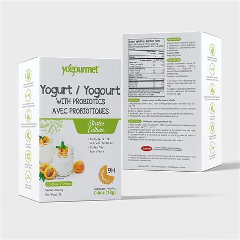 Yogourmet Cba Probiotic Yogurt Starter Freeze Dried Culture 18g