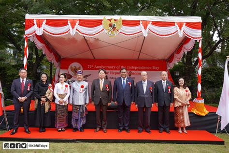 Resepsi Diplomatik Kbri Tokyo Dubes Heri Akhmadi Pastikan Indonesia