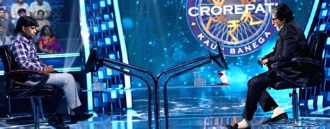 Free Photo Kbc 14 Contestant Impresses Big B With His Hilarious