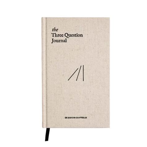 The Three Question Journal - Oat – Papersmiths