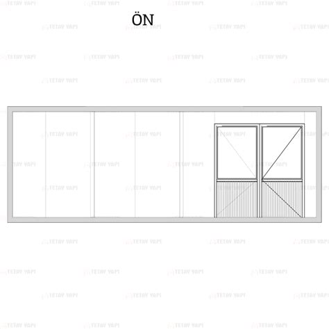 63 m² Yemekhane Konteyner Modeli Fiyatları 2023 Tetay