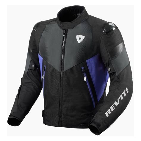 REV IT Control H2O Jacket Black Blue Voordeelhelmen Nl