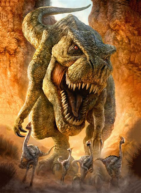 Showcase Of Modern Paleoart 60 Fearsome Dinosaur Illustrations And 3d